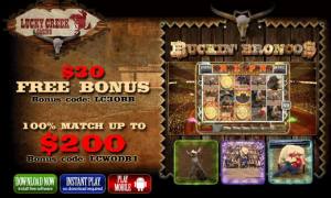 Lucky Creek No Deposit Bonus Codes 2019